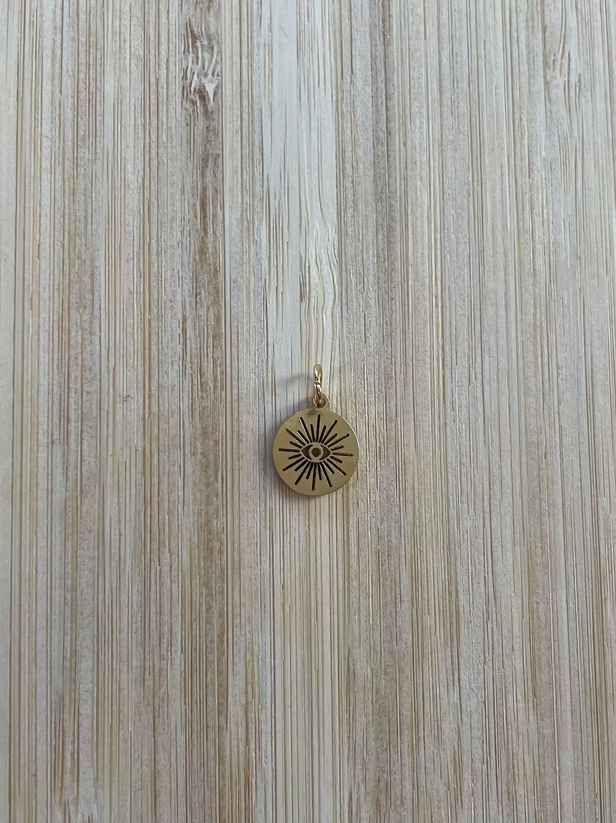 Charm Médaille Œil